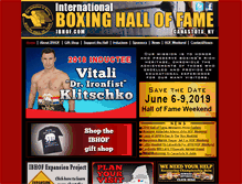 Tablet Screenshot of ibhof.com